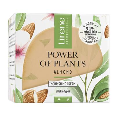 LIRENE Power of Plants MANDLE Vyživující pleťový krém, 50 ml - 1