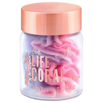 essence live LIFE in CORAL maska na rty - 1