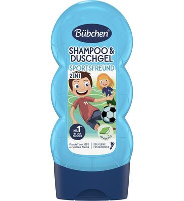 BÜBCHEN KIDS Šampon & sprchový gel 2v1 Sport 230 ml