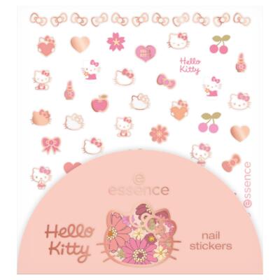 essence Hello Kitty nálepky na nehty 01